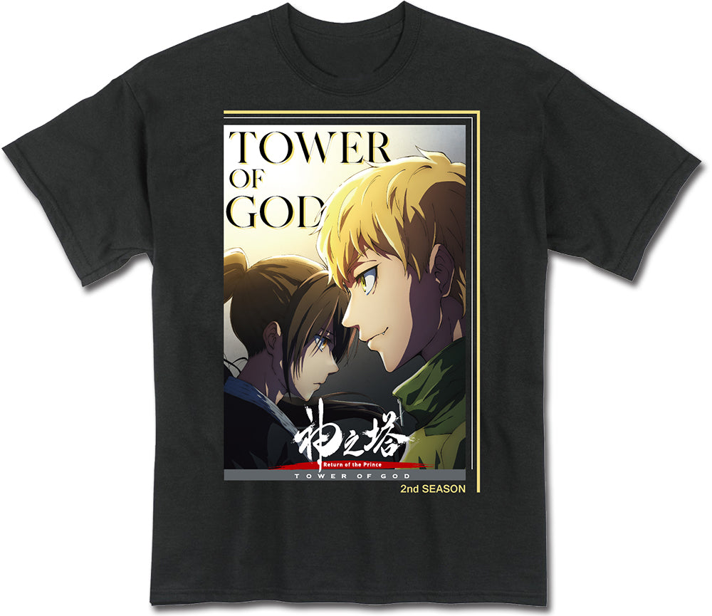 TOWER OF GOD S2 - KEY ART BLACK MEN'S T-SHIRT