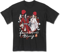 Thumbnail for HEAVEN OFFICIALS BLESSING SEASON 2 - XIE LIAN&HUA CHONG BLACK MEN'S T-SHIRT