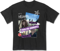 Thumbnail for HEAVENLY DELUSION (ANIME) - MARU & KIRUKO SCREENSHOT BLACK MEN'S T-SHIRT