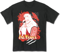 Thumbnail for INUYASHA - INUYASHA & PATTERN BLACK MEN'S T-SHIRT
