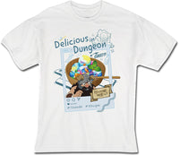 Thumbnail for DELICIOUS IN DUNGEON - SENSHI'S FOOD WHITE MEN'S T-SHIRT