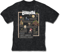 Thumbnail for DELICIOUS IN DUNGEON - MAIN CHARACTERS & MONSTERS SD VER. BLACK T-SHIRT