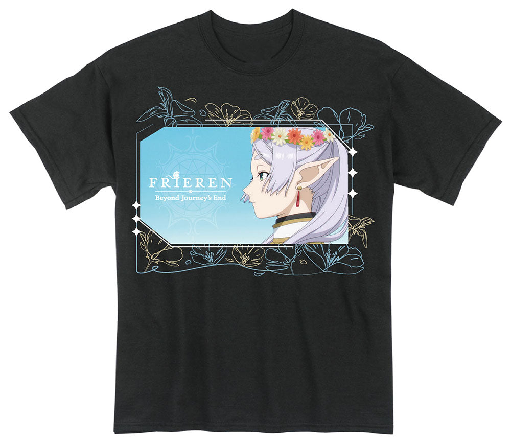 FRIEREN BEYOND JOURNEY'S END - FRIEREN SCREENSHOTS BLACK MEN'S T-SHIRT