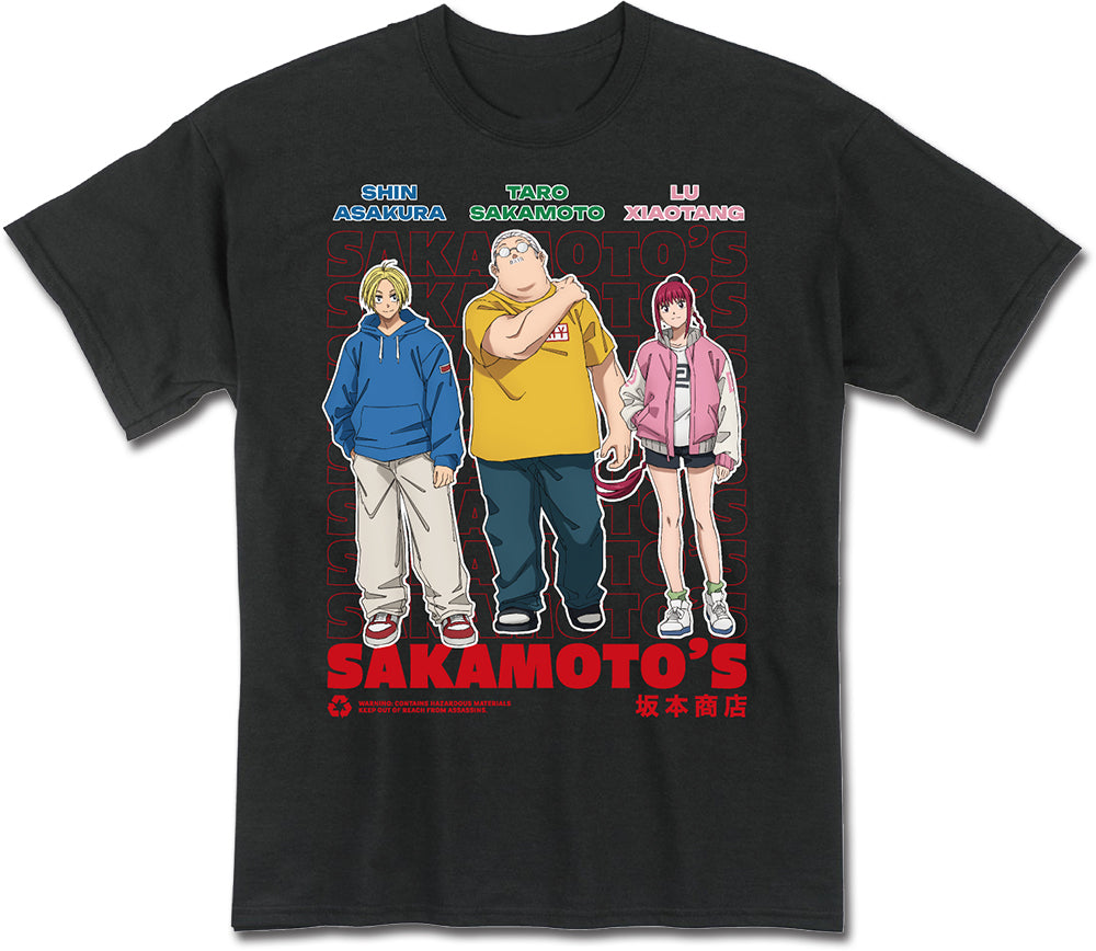 SAKAMOTO DAYS - SAKAMOTO SALES BLACK MEN'S T-SHIRT