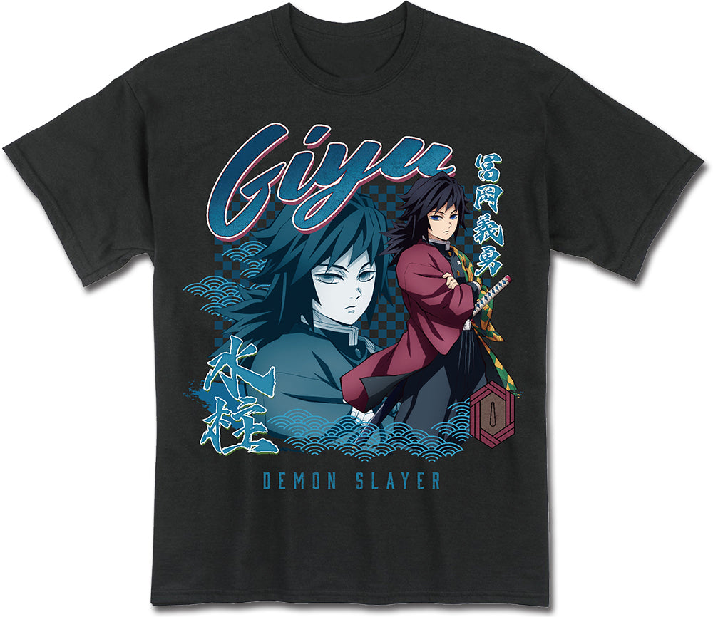 DEMON SLAYER TV3 - GIYU TOMIOKA BLACK BOYFRIEND T-SHIRT