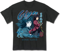 Thumbnail for DEMON SLAYER TV3 - GIYU TOMIOKA BLACK BOYFRIEND T-SHIRT