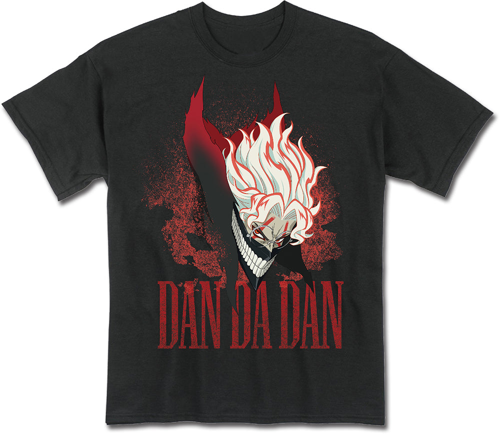 DAN DA DAN - OKARUN TRANSFORMED BLACK MEN'S T-SHIRT