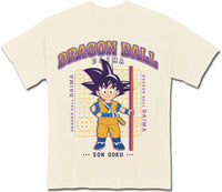 Thumbnail for DRAGON BALL DAIMA - SON GOKU MINI ART GRID CREAM MEN'S T-SHIRT
