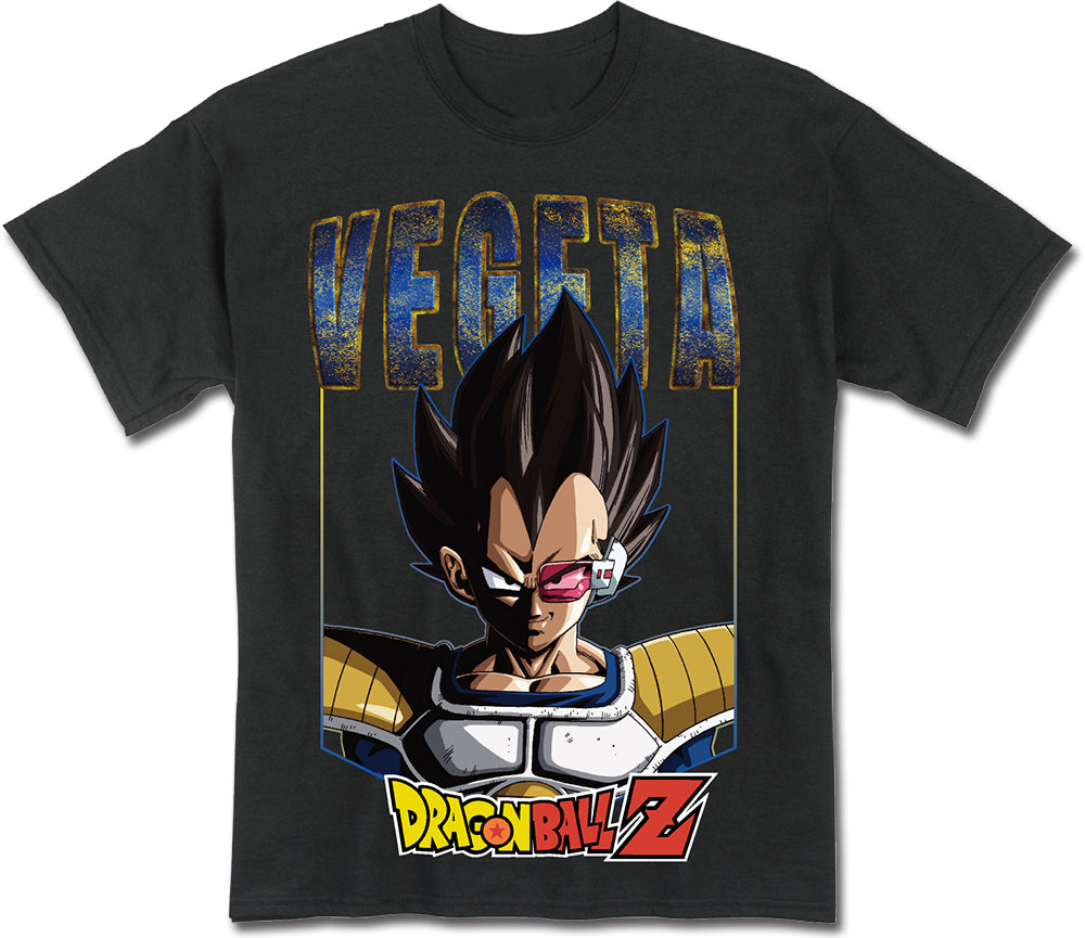 DBZ - OA VEGETA VILLAIN BLACK MEN'S T-SHIRT
