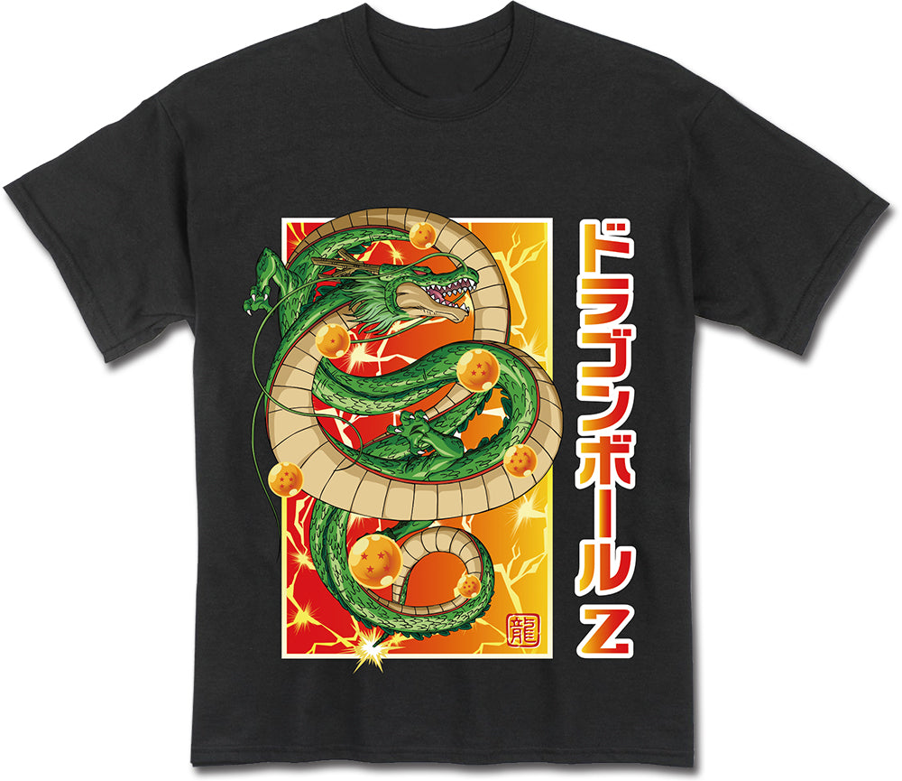 DBZ - SHENRON BLACK MENS T-SHIRT