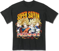 Thumbnail for DBZ - SUPER SAIYANS BLACK MEN'S T-SHIRT