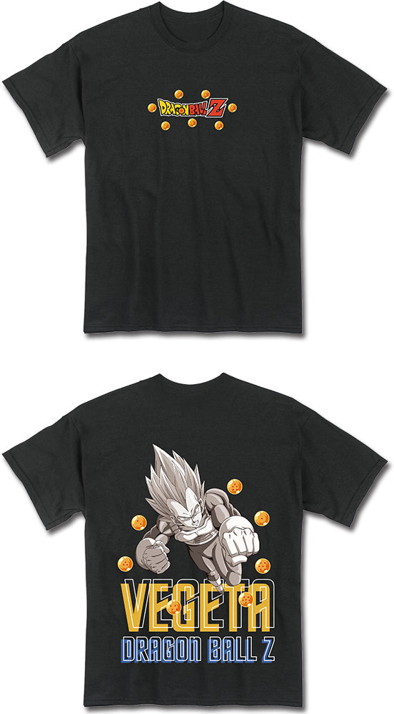 DBZA - VEGETA BLACK MEN'S T-SHIRT