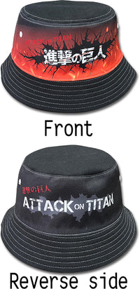 Thumbnail for ATTACK ON TITAN (COMIC) - LOGO BUCKET HAT
