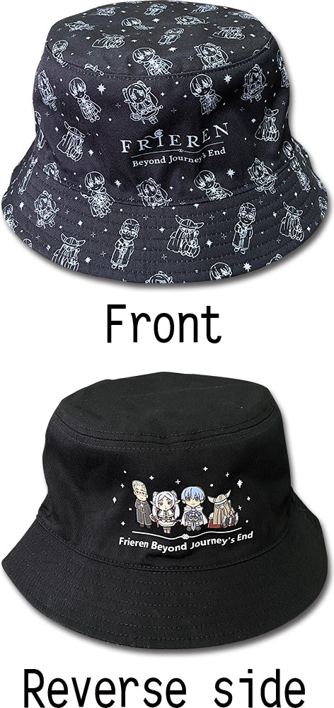 FRIEREN BEYOND JOURNEY'S END - SD FRIEREN, HIMMEL, HEITER AND EISEN BUCKET HAT