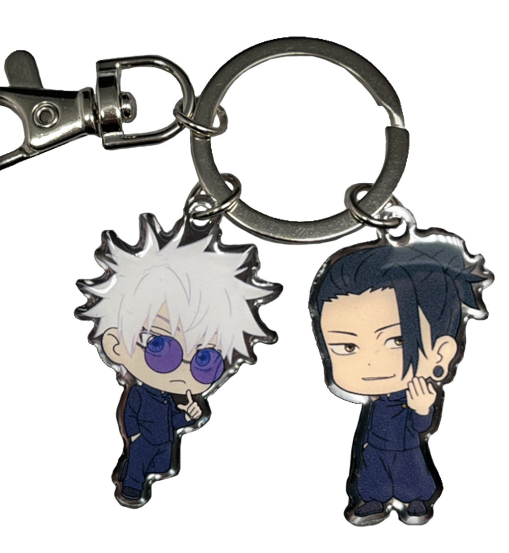 JUJUTSU KAISEN - SATORU GOJO, SUGURU GETO KEYCHAIN