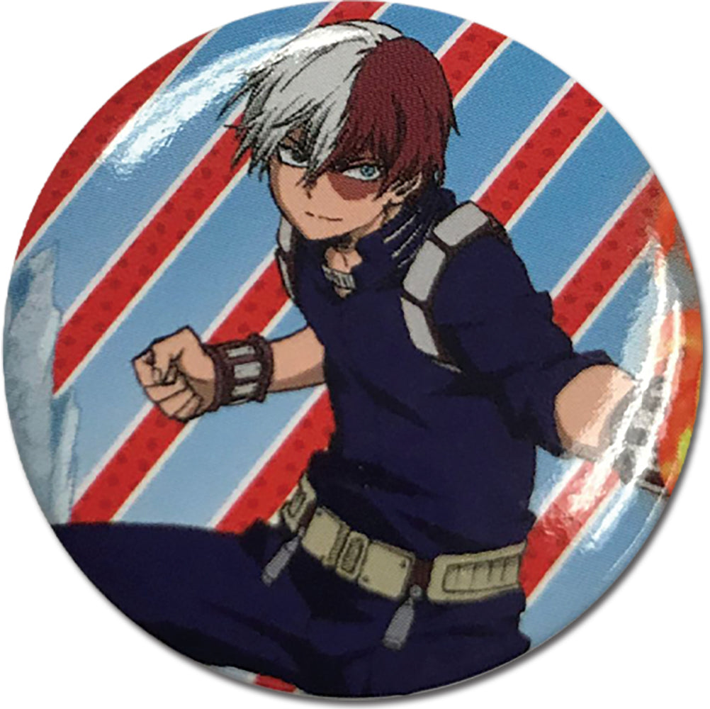 MY HERO ACADEMIA- TODOROKI #1 BUTTON