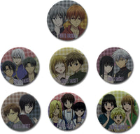Thumbnail for FRUITS BASKET 2019 - GROUP BUTTON SET 175PCS (7 STYLES)