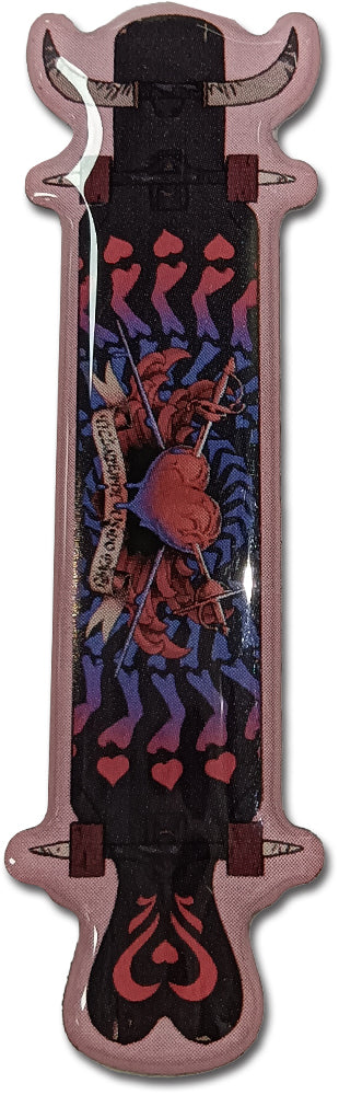 SK8 THE INFINITY - PINSART ADAM SKATEBOARD PIN