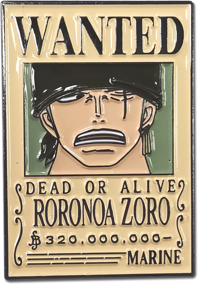 ONE PIECE - PINSART LUFFY WANTED PIN