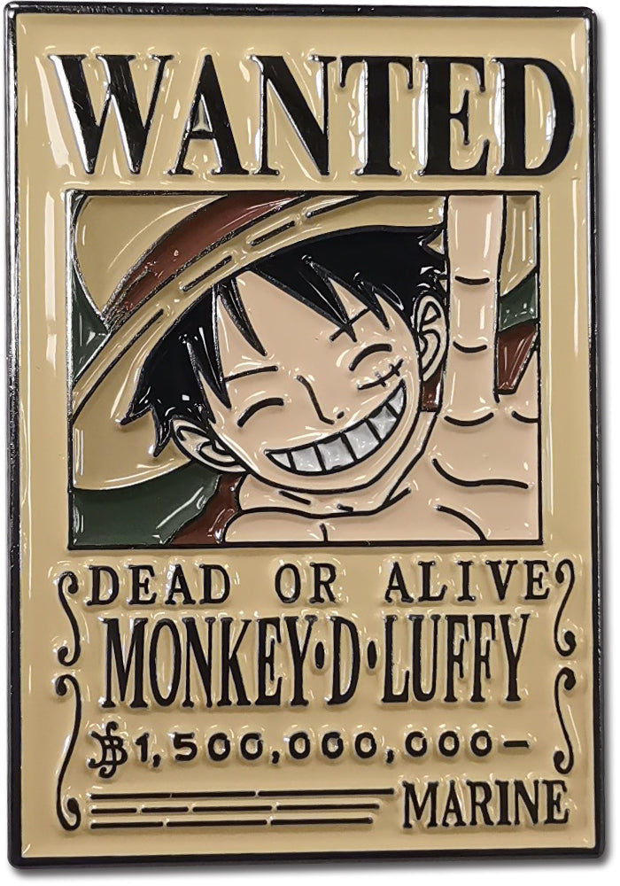 ONE PIECE - PINSART ZORO WANTED PIN