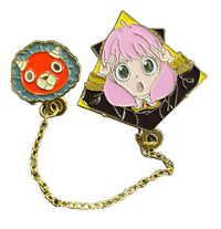Thumbnail for SPY X FAMILY - ANYA & CHIMERA PIN WITH CHAIN