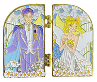 Thumbnail for SAILOR MOON R - PINSART KING ENDIMION AND NEO QUEEN SERENITY OPEN PIN