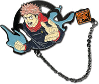Thumbnail for JUJUTSU KAISEN - PINSART ITADORI PIN WITH CHAIN
