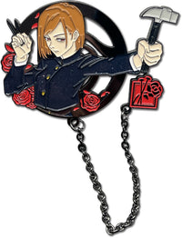 Thumbnail for JUJUTSU KAISEN - PINSART NOBARA PIN WITH CHAIN