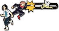 Thumbnail for JUJUTSU KAISEN - PINSART ITADORI FIGHTING WITH FLY HEAD MOVEABLE PIN