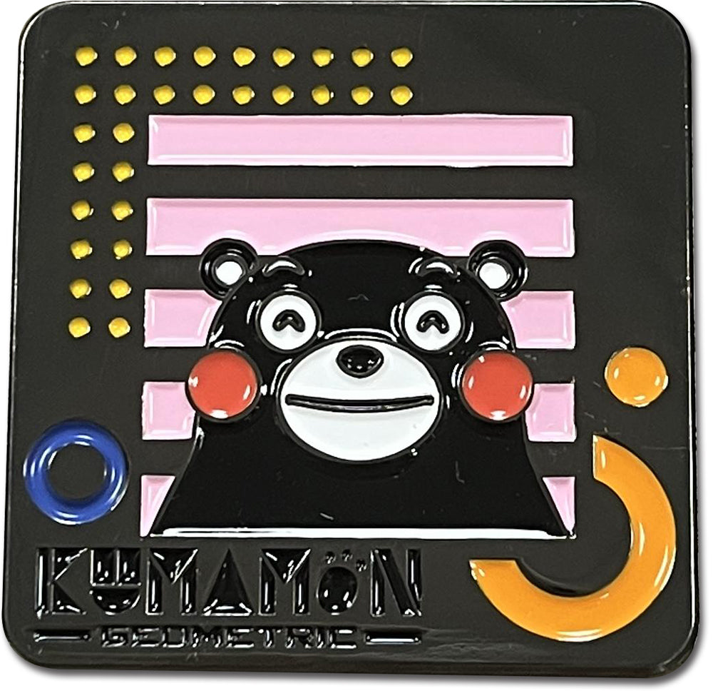 KUMAMON - PINSART KUMAMON GEOMETRIC STYLE ART PIN