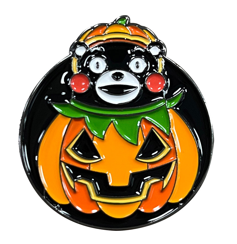 KUMAMON - PINSART KUMAMON PUMPKIN CLOTHES ART PIN