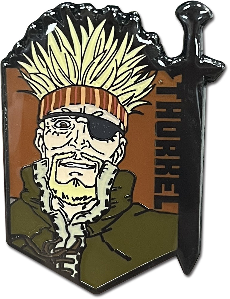 VINLAND SAGA S2 - THORKEL WITH NAME PIN