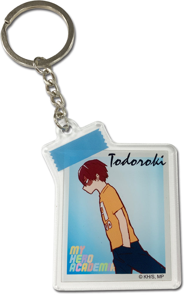 MY HERO ACADEMIA S4 - SHOTO TODOROKI PHOTO KEYCHAIN