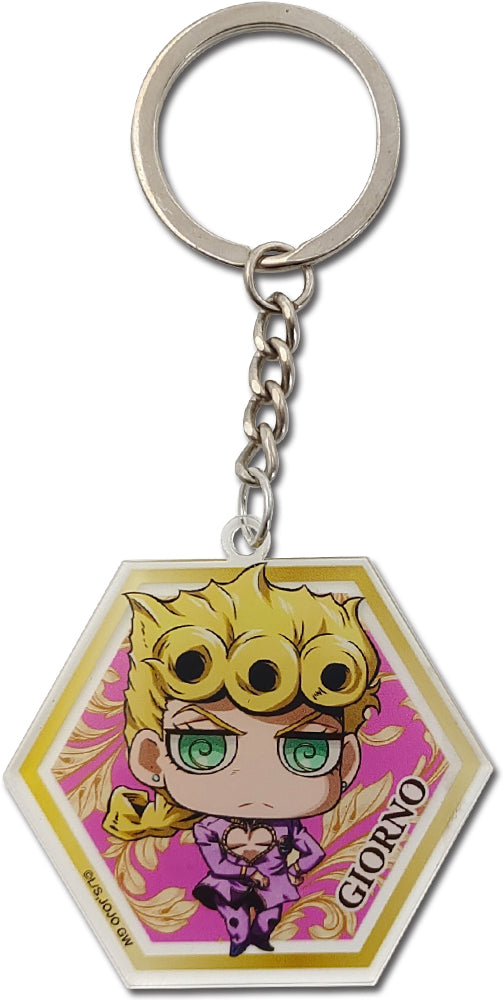 JOJO'S BIZARRE ADVANTURE S4 - SD GIORNO ACYLIC KEYCHAIN