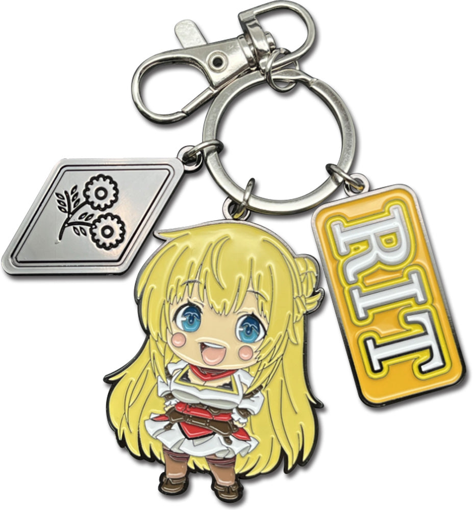 BANISHED FROM THE HERO'S PARTY - RIT SD THREE CHARM KEYCHAIN