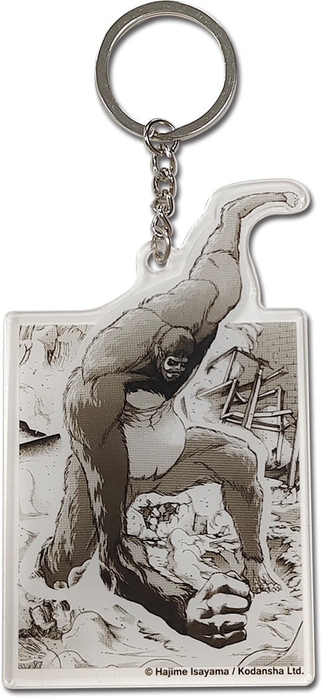 ATTACK ON TITAN MANGA - BEAST TITAN MANGA KEYCHAIN