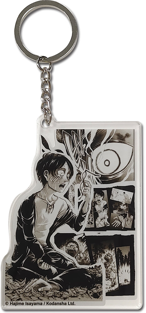 ATTACK ON TITAN MANGA - EREN CHILDHOOD MANGA KEYCHAIN