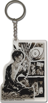 Thumbnail for ATTACK ON TITAN MANGA - EREN CHILDHOOD MANGA KEYCHAIN