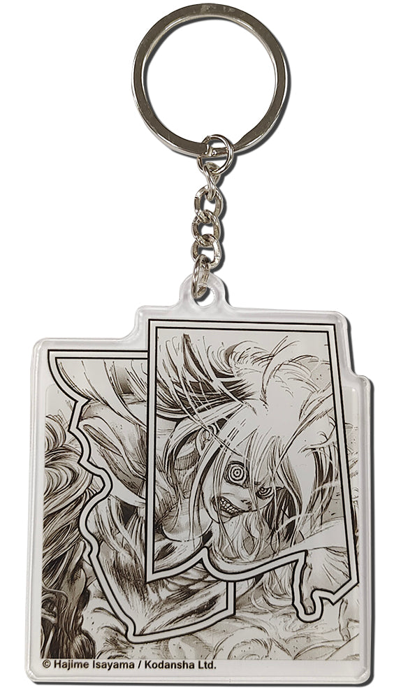 ATTACK ON TITAN MANGA  - FRIEDA REISS MANGA KEYCHAIN