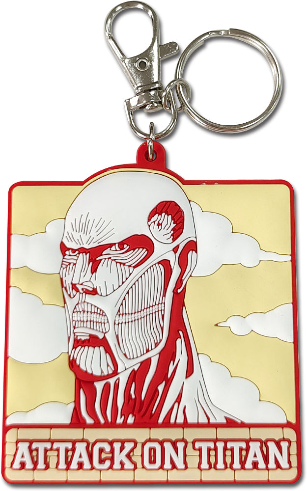ATTACK ON TITAN MANGA - TITAN PVC KEYCHAIN