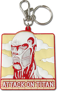 Thumbnail for ATTACK ON TITAN MANGA - TITAN PVC KEYCHAIN