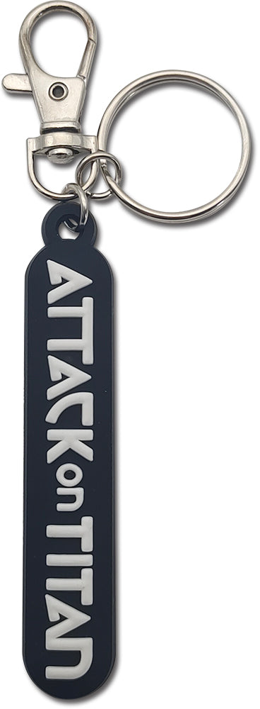 ATTACK ON TITAN MANGA - LOGO PVC KEYCHAIN