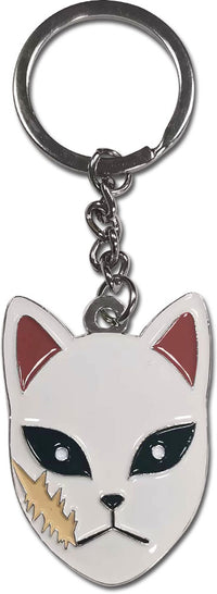 Thumbnail for DEMON SLAYER - SABITO WARDING MASK ENAMEL METAL KEYCHAIN