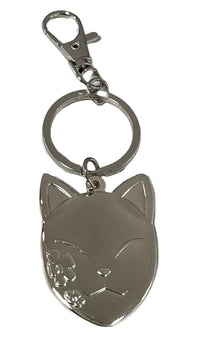 Thumbnail for DEMON SLAYER - MAKOMO WARDING MASK 3D METAL KEYCHAIN