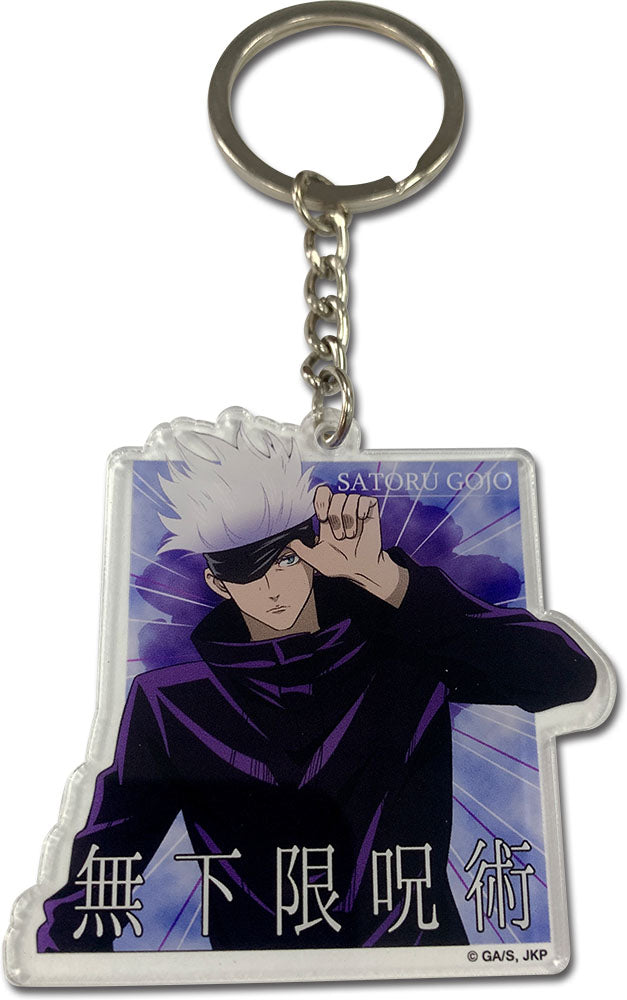JUJUTSU KAISEN - GOJO ABILITIES ACRYLIC KEYCHIAN