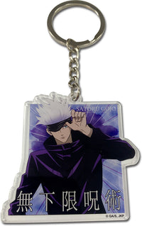 Thumbnail for JUJUTSU KAISEN - GOJO ABILITIES ACRYLIC KEYCHIAN