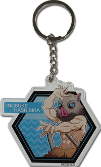 Thumbnail for DEMON SLAYER TV2 - INOSUKE HASHIBIRA  ACRYLIC KEYCHAIN