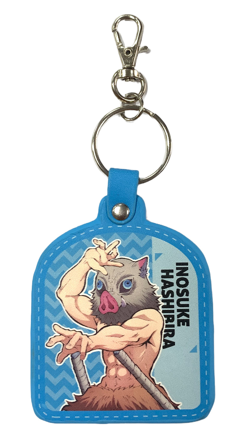 DEMON SLAYER TV2 - INOSUKE HASHIBIRA PU KEYCHAIN
