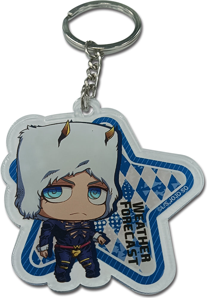 JOJO'S S5 STONE OCEAN - WEATHER FORECAST SD ACRYLIC KEYCHAIN