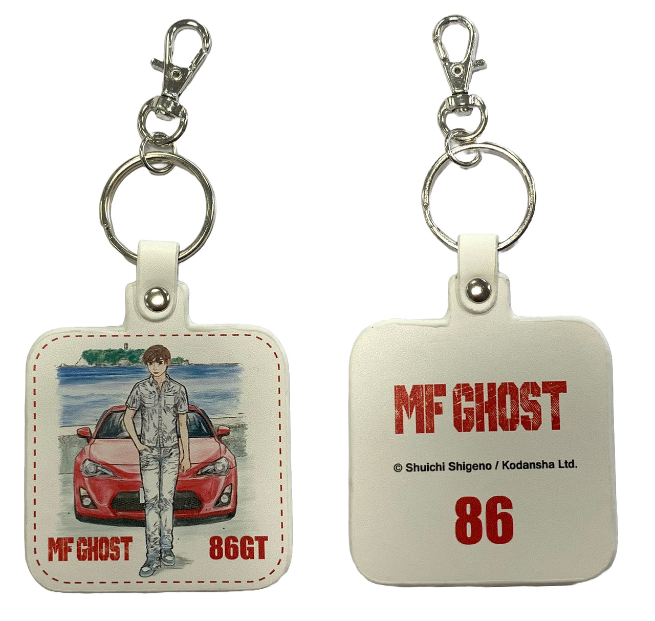 MF GHOST (COMIC) - VOL 01 KATAGIRI KANATA PU KEYCHAIN